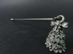 Pewter Christmas Tree Candle Snuffer