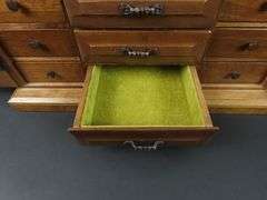 Vintage Wooden Jewelry Box