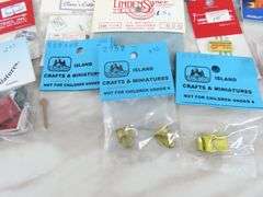 Big Lot of Doll House Miniatures