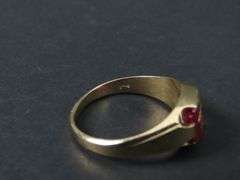 Vintage 10K Gold Masonic Ring - Size 10.5 - 5.6g