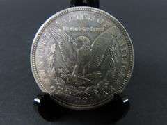 Circulated 1921 Morgan Silver Dollar