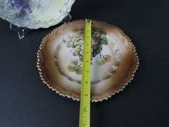 Mixed Lot of 2 Victorian Fruit Plates