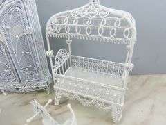 Collection of Metal Doll House Furniture