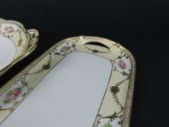 Lot of 3 Handpainted Nippon Serving Dishes - Made in Japan