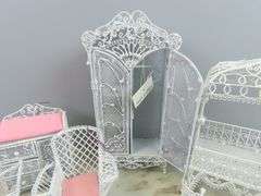 Collection of Metal Doll House Furniture