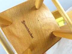 Lot of 3 Strombecker Wooden Doll House Chairs