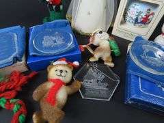 Big Lot of Mostly Vintage Christmas Décor with Tree Topper & Ornaments