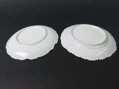 Mixed Lot of 2 Victorian Fruit Plates