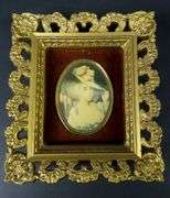 Vintage Cameo Creations Framed Portrait #1