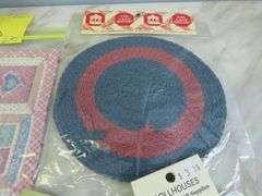 Lot of Doll House Rugs, Linens & Roof Tiles