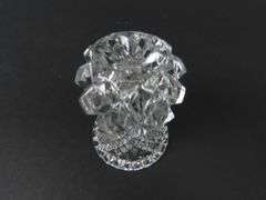 Vintage Cut Crystal Toothpick Holder