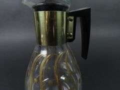 Vintage Mid-Century Glass Coffee Carafe