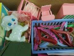 Box of Vintage Doll Toys with Heads
