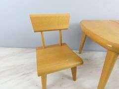 Vintage Strombecker Table with 2 Chairs
