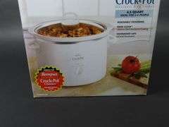 Rival 4.5 Quart Crock Pot in Original Box