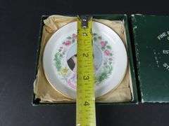 Vintage Bone China Coaster of Prince Charles & Lady Diana in Box - Made in England