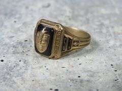 1953 10K Gold Class Ring - Size 9 - 4.7g