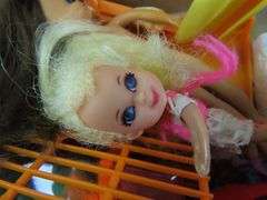 Box of Vintage Toys, Dolls & Accessories