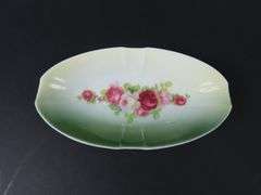 Victorian Handpainted German Celery Dish - See Description