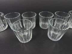 Mixed Lot of 8 Glass Votive Holders