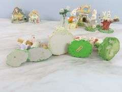 Mixed Lot of Composite Rabbit Décor
