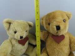 Lot of 2 Jointed Teddy Bears