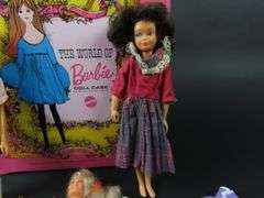 The World of Barbie Doll Case with 3 Dolls & Clothing