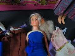 The World of Barbie Doll Case with 3 Dolls & Clothing