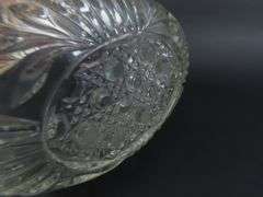 Antique Cut Glass Serving Bowl