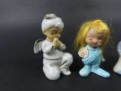 Mixed Lot of 3 Vintage Porcelain Figurines
