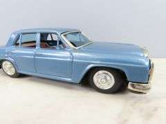Vintage Pressed Metal Mercedes Benz 250 Toy Car