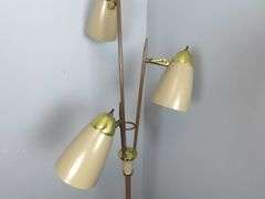 Mid-Century Modern 3 Headed Floor Lamp Gerald Thurston Style - See Description