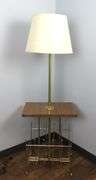 Awesome Retro Table Lamp with Magazine Rack