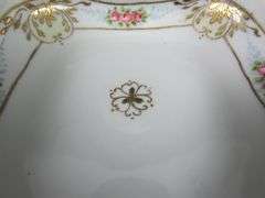 Handpainted Nippon Tray & Nut Bowl - Made in Japan