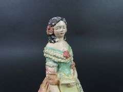 Vintage Chalkware Figure of a Woman