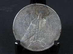 1922 Circulated Peace One Dollar Coin