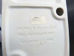 Dept. 56 "First Metropolitan Bank" Christmas in the City House