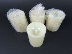 Lot of 4 Flameless Candles