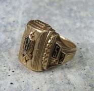 1952 10K Gold Class Ring - Size 9 - 9.2g