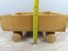 Wooden Wagon of Blocks