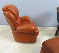 Lot of Faux Leather Doll House Furniture