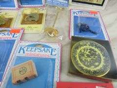 Big Lot of Doll House Miniatures with Food & Kitchen Items