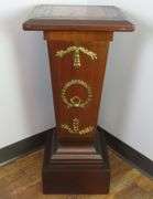 Antique Pedestal Plant / Candle Stand
