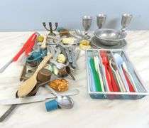 Big Lot of Childs Playset Flatware & Accessories