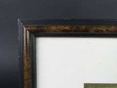 Framed "Vue de Quebeck" (View of Quebec) Print #1 by Balthasar Friedrich Leizelt