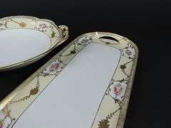 Lot of 3 Handpainted Nippon Serving Dishes - Made in Japan