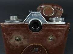 Vintage Zeiss Ikon Contaflex Synchro-Compur 35mm Camera with Case