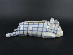 Mark D. Stakes for Anthropology Ceramic Dog Planter