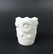 Vintage Milk Glass Toothpick Holder