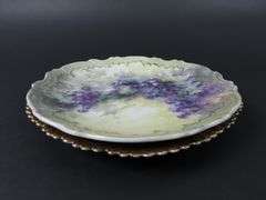 Mixed Lot of 2 Victorian Fruit Plates
